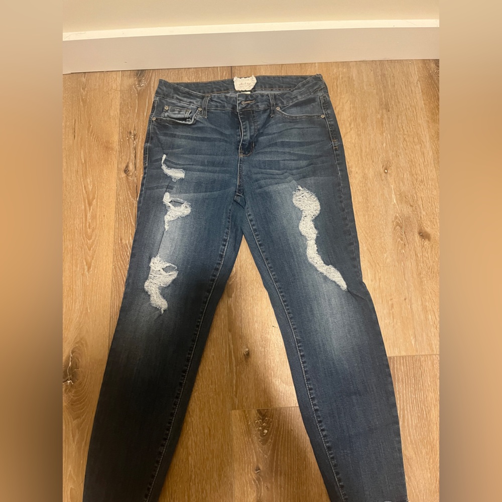Altar’d state straight leg skinny jeans